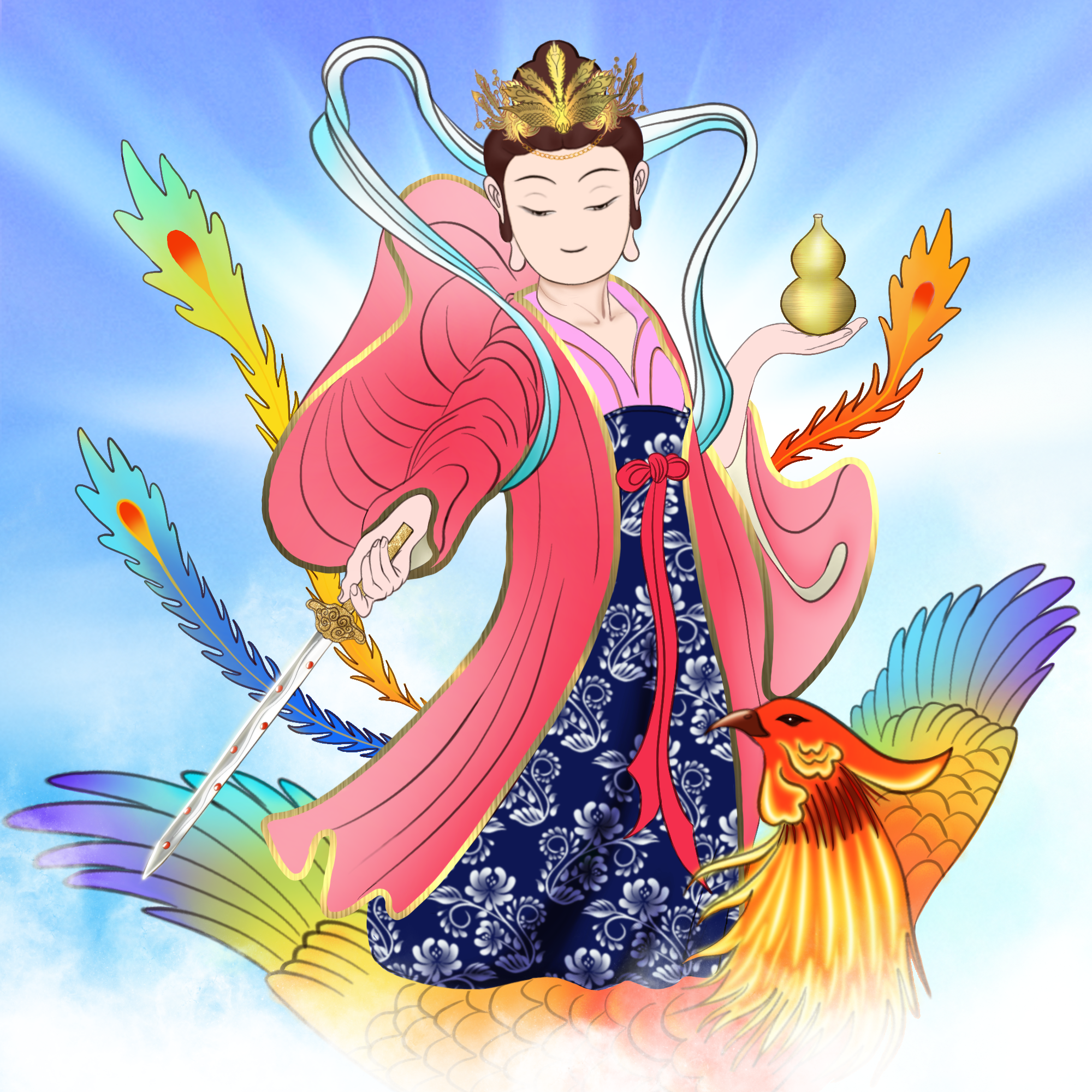 Dark lady of the Ninth Heaven